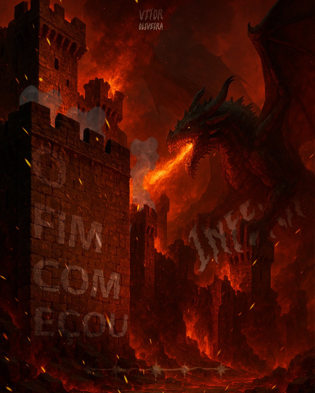 Dragão e Castelo - Fim Começou